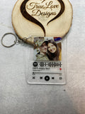 Custom Music Spotify Keychain; Your Photo, Your Song, Uniquely Yours; Gift Ideas for Anyone/Any Occasion Christmas Gift idea; Spotify Apple Music