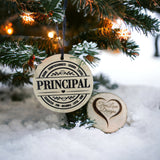 Principal Christmas Ornament, Principal Gift, Principal Appreciation, Christmas Gift, School Principal Gift