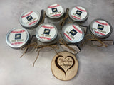 Personalized Baseball Jars, Baseball Gift, Senior Athlete, Senior gift, Baseball Team Gift, Baseball Senior Night, Team Gift, Coach Gift
