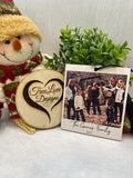 Family Photo Polaroid Ornament | Portrait Christmas Ornament | Personalized Ornament | Picture Ornament | Family Ornament Custom Photo Gift