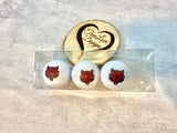 Custom Golf Balls, Golf Gift, Gift for Golfer, Father's Day Gift, Groomsman Gift, Wedding Favors, Personalized Golf Ball, Gift for Husband