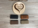 Money Clips, Small, Leatherette Engraved, Groomsman, Graduate, Wedding; Father's Day; Birthday; Gift for Him; Personalized, Dad