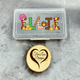 Personalized Pencil Box, Softball Design