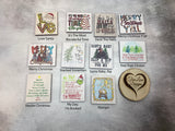 Everything Block Small Plaque: Christmas - Plaque Only