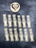 Duck Call, Duck Hunting, Monthly Milestone Marker Disc for Baby, Wooden Baby Month Marker Cards