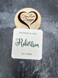 Personalized Text Monogram Party Beer Drink Coaster Packs, Cardboard Drink Mats, Table Decorations, Party Gift Favors, Wedding Photo Coaster