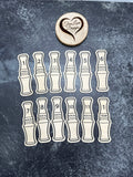 Duck Call, Duck Hunting, Monthly Milestone Marker Disc for Baby, Wooden Baby Month Marker Cards