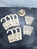 Duck Call, Duck Hunting, Monthly Milestone Marker Disc for Baby, Wooden Baby Month Marker Cards