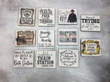 Everything Block Small Plaque: Yellowstone - Plaque Only