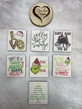 Everything Block Small Plaque: Christmas - Plaque Only
