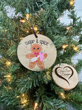 Gingerbread Sugar & Spice Christmas Ornament, Funny Christmas Ornament, Funny Gift for Friend, Christmas Gift for Friend, Crossbody Tumbler