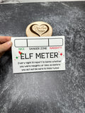 Elf Meter, Elf Prop, Elf Shenanigans, Elf Toy, Elf Decor, Elf Behavior Thermometer, Christmas Traditions, Elf Behavior Report