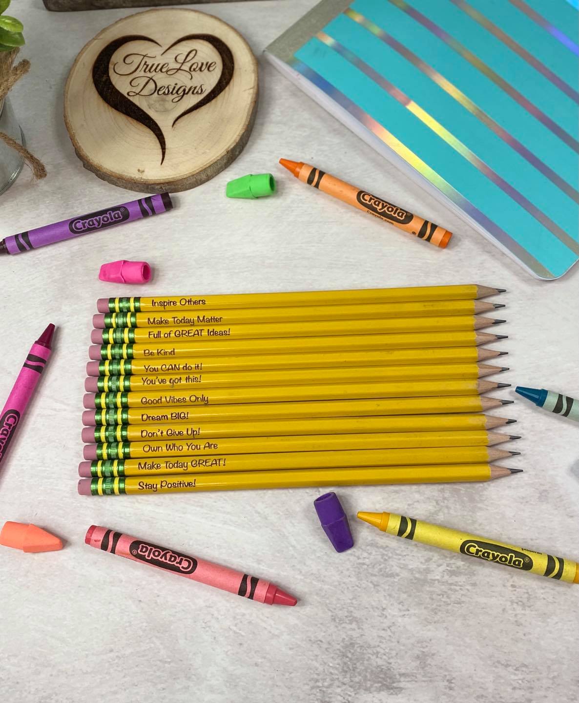 Ticonderoga #2 Personalized Pencils - Set of 12