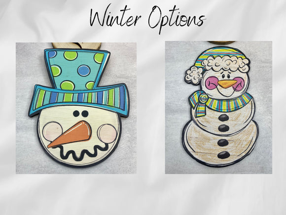 Door Hanger Attachments - Winter Options
