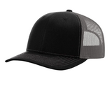 Richardson 112 Laser Engraved Faux Steel/Aluminum Patch Hat