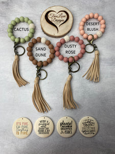 Boho Wristlet & Pendant, Keychain