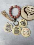 Boho Wristlet & Pendant, Keychain