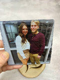Photo Slate Coaster, Photo Gallery Coaster, Custom Photo Coaster, Custom Coaster Set, Picture Coasters, Photo Gift Coasters