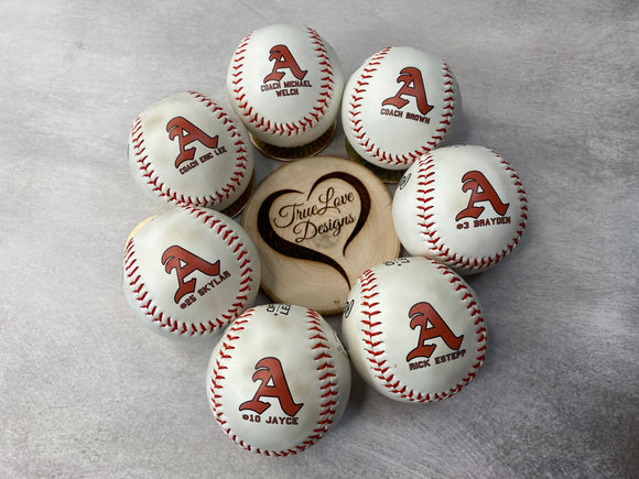 Personalized Baseball, Team Awards, Coaches Gift, Baseball Gift, Baseball Coach Gift, Team Gift, Baseball Senior Night