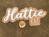 Large 3D Offset Wood Name Sign, Nursery Name Sign, Boho Nursery Sign, Above Crib Cut Out, Layered Nursery Sign
