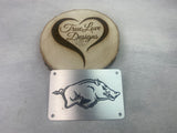 Richardson 112 Laser Engraved Faux Steel/Aluminum Patch Hat