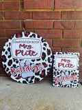 Personalized Composition Notebook Clipboard 9" x 12.5"