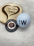 Custom Golf Balls, Golf Gift, Gift for Golfer, Father's Day Gift, Groomsman Gift, Wedding Favors, Personalized Golf Ball, Gift for Husband