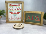 Alpha Gamma Delta Wall Art, Gift for AGD Sisters, Alpha Gamma Delta Sorority, Greek Life, Sisterhood (licensed)