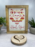 Chi Omega Wall Art, Gift for Chi O Sisters, Chi Omega Sorority, Greek Life, Sisterhood (licensed)