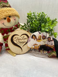 Family Photo Acrylic Ornament | Portrait Christmas Ornament | Personalized Ornament | Picture Ornament | Family Ornament | Custom Photo Gift