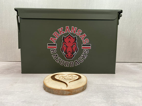 Printed Ammo Can, Personalized .50 Cal .30 Cal Caliber, Ammo Box, Storage Box, Groomsmen Gift, Wedding, Groom, Father's Day, Grandfather, Dad
