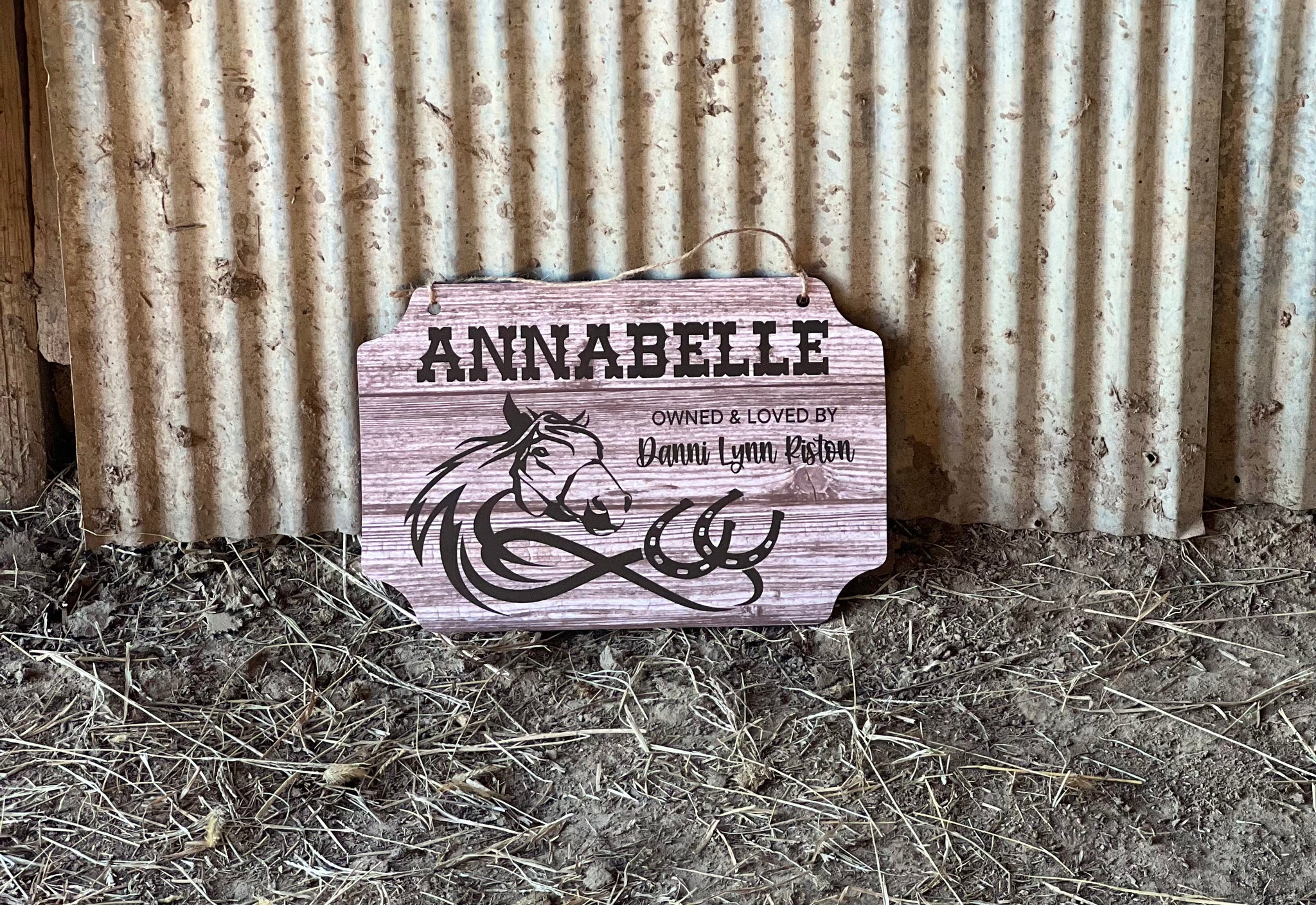 Horse Stall Signs Designs